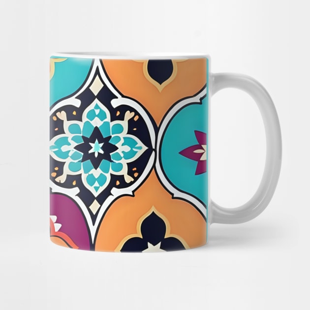 Abstract Moroccan Tile by Angelic Gangster